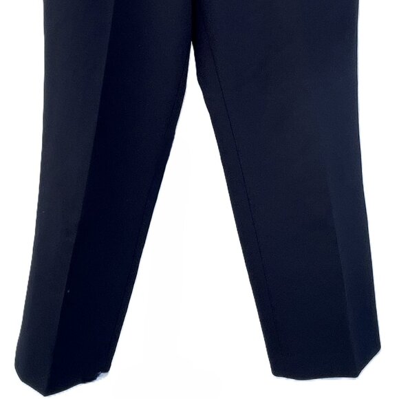 Kate Spade New York Black Flat Front Side Zip Pant Women's 10 - Picture 8 of 8